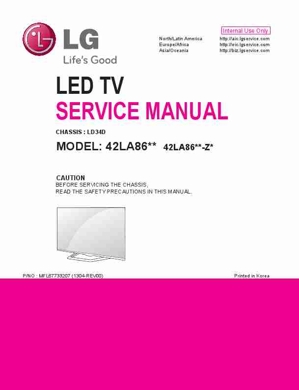 LG Electronics Car Satellite TV System 42LA86-Z-page_pdf
